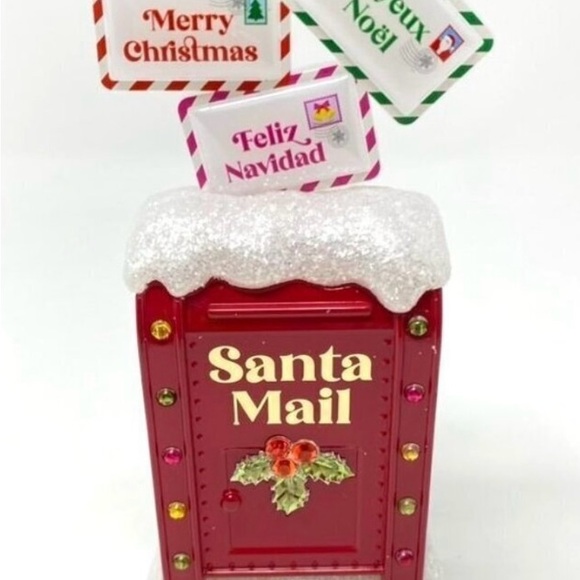 Bath & Body Works Other - Red Santa Mail Mailbox with Holiday Greetings